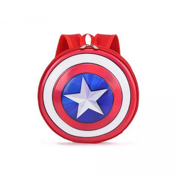 Mini sac à dos Captain America pour enfant - Rouge - Capitaine Amérique Sac à dos