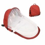 Sac berceau portable pour bébé - Rouge - Berceau Lit bébé