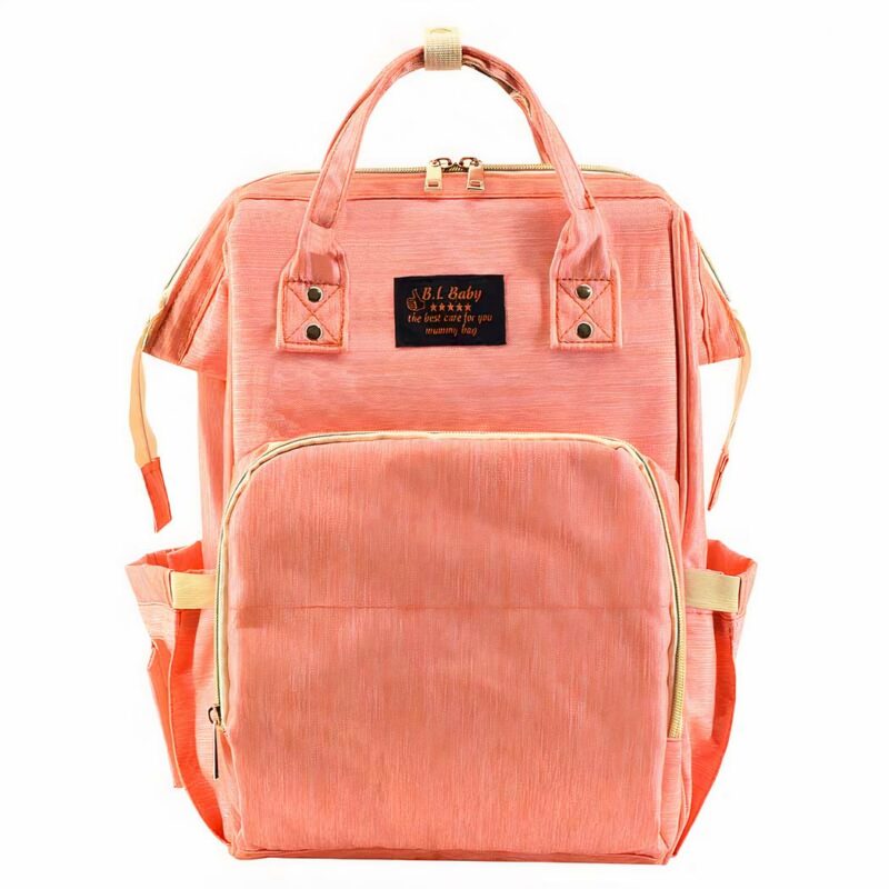 Sac de maternité nappy grande capacité - Orange - Sac à main Couche