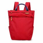Sac à dos couleur unie pour maman - Rouge - Sac à dos Sac