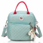 Sac à couches en toile pour maman - Vert - Couche Sac à langer