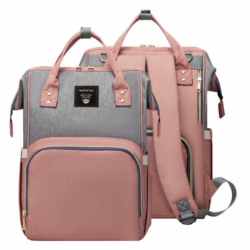 Sac de voyage en plein air pour bébé - Rose - Sac à main Couche