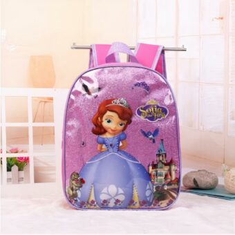 Sac à dos dessin animé pour fille et garçon - Mauve - Sac à dos scolaire Sac à dos fille