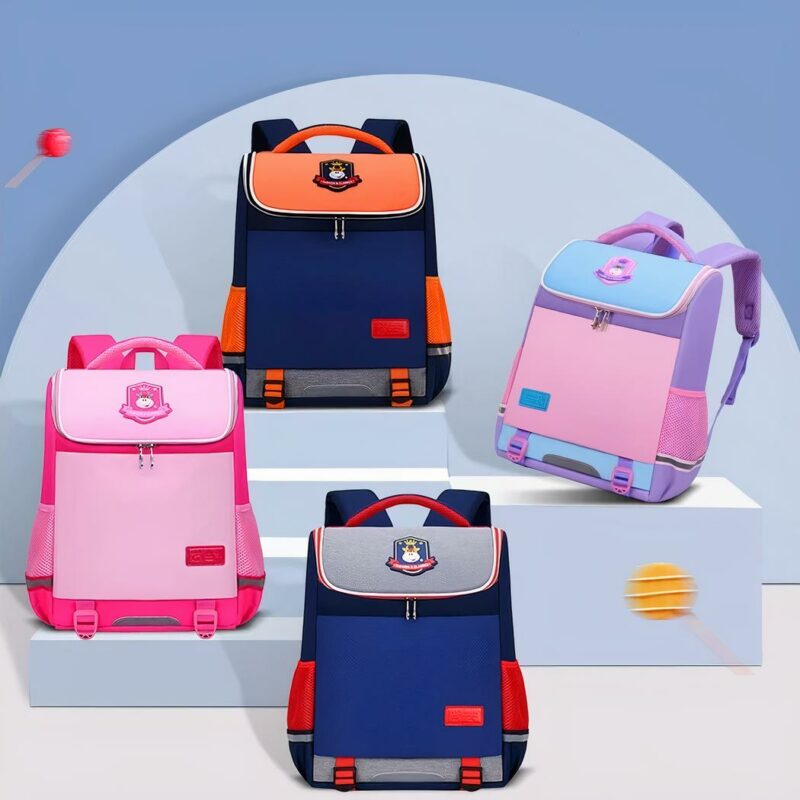Sac d'école imperméable pour enfants - Sac à dos Sac à main