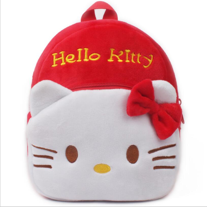 Sac à dos peluche Hello Kitty pour enfants (Couleur: Rouge)