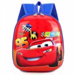 Sac à dos Flash McQueen pour garçon - Rouge - Auto Disney