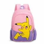 Sac à dos imprimé Pikachu pour enfants - Violet - Sac à dos scolaire Sac à dos