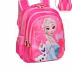 Sac d'école Disney Elsa pour filles - Rose, S - Gelé Elsa