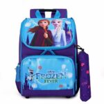 Sac à dos Disney de grande capacité pour enfants - Bleu ciel - Sac Sac à dos scolaire
