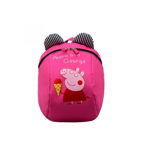 Sac à dos Peppa Pig pour enfants - Rose - Georges Cochon Sac à dos Kidzroom Peppa Pig Be Happy