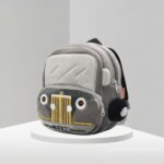 Sac à dos peluche camion pompier - Gris - Sac à dos Sac à dos pour enfants