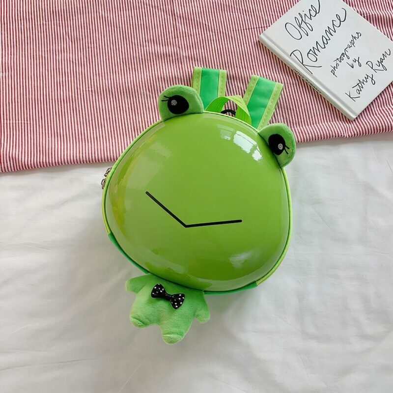 Mini sac à dos dessin animé 3D pour enfant - Vert - Sac à dos scolaire Sac à dos