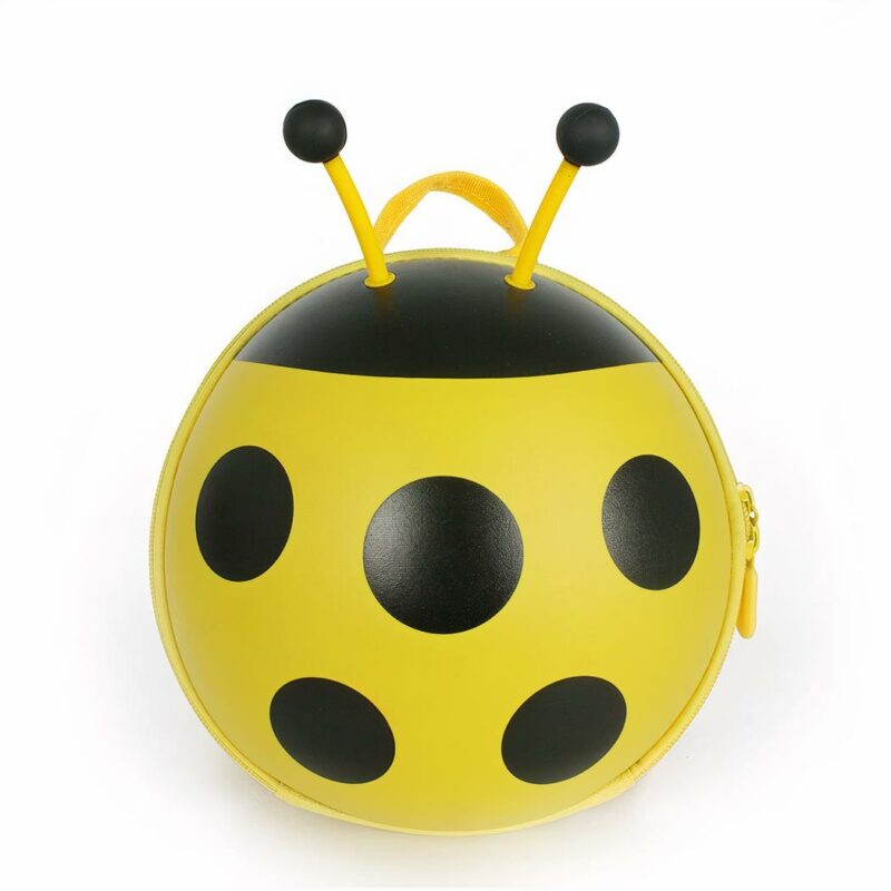 Mini sac à dos en forme de coccinelle - Jaune - Sac à dos Sac à dos pour enfants