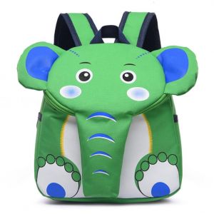 Sac à dos en forme d'éléphant pour enfant - Vert - Sac à dos Sac
