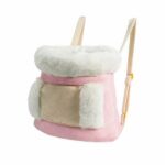 Sac à dos doux et chaud pour chat - Rose - Chat Chien