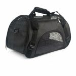 Sac à main de transport pour animaux de compagnie - Noir, M - Chien Chat