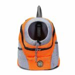 Sac à dos de transport pour petits chats et chiens - Orange, S - Chien Chat