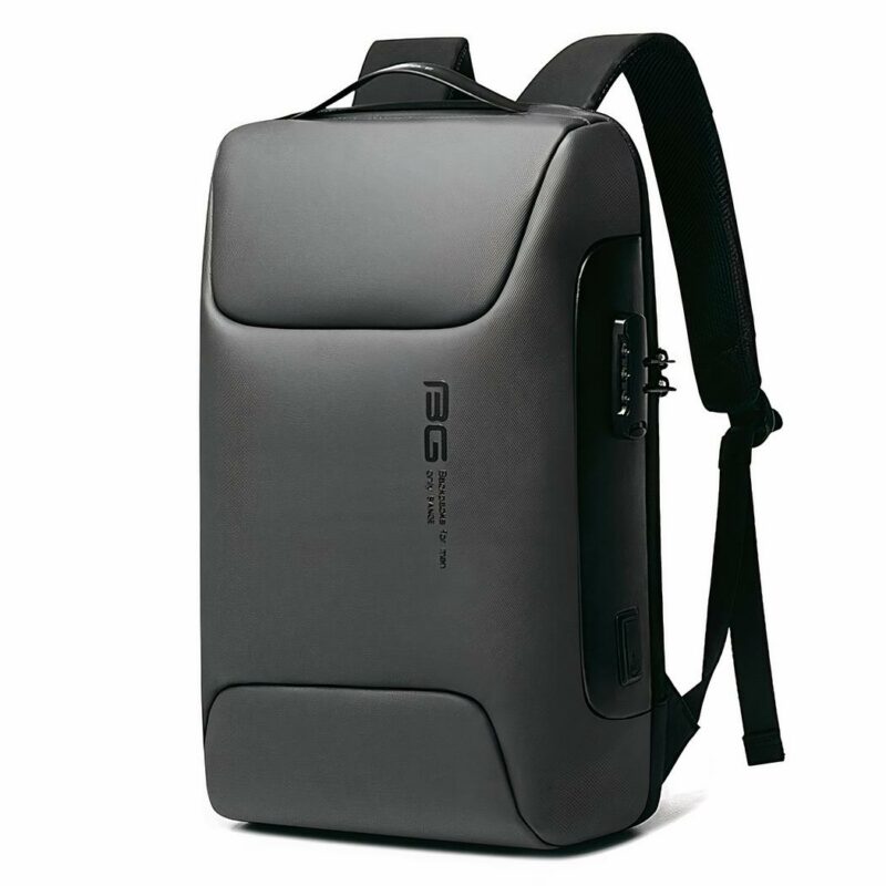 Sac à dos moderne étanche et résistant - Gris - Sac à dos pour ordinateur portable Sac à dos