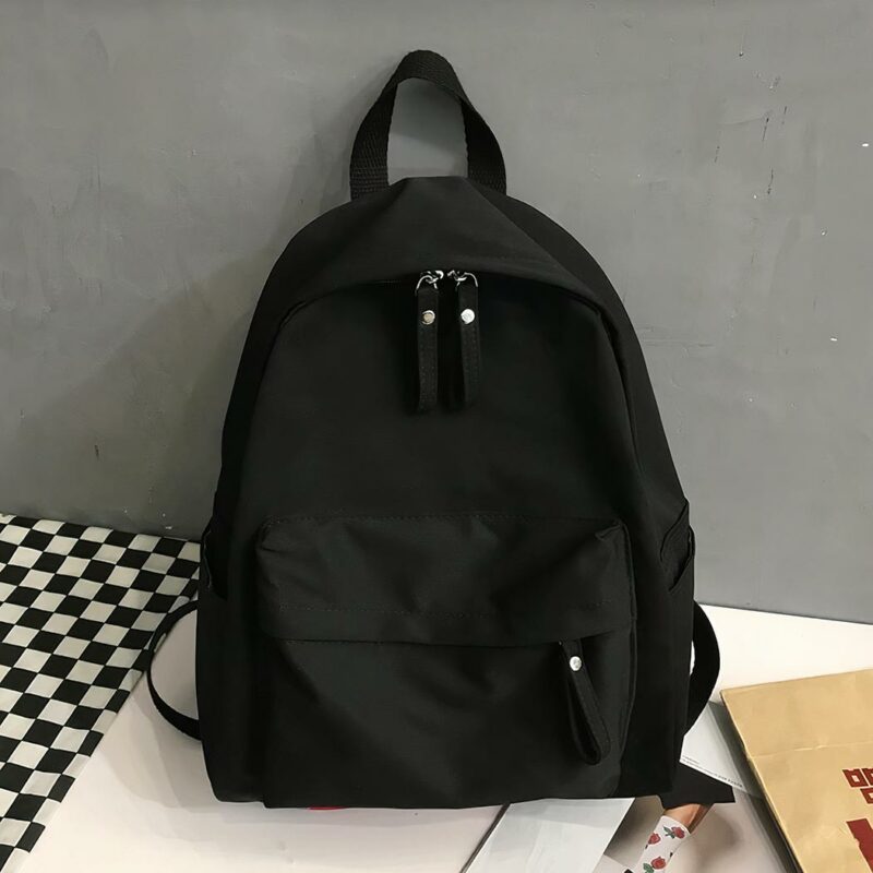Sac à dos anti-vol en toile - Noir - Sac à dos Sac à dos antivol