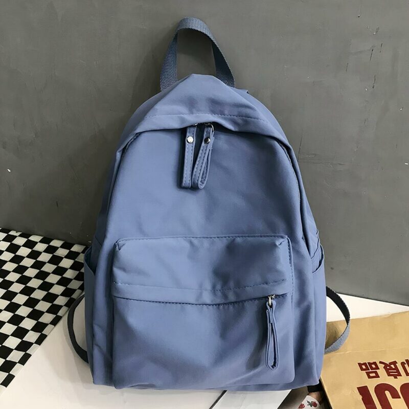 Sac à dos anti-vol en toile - Bleu - Sac à dos Sac à dos scolaire