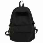 Sac à dos style décontracté en nylon - Noir - T-shirt Comment s'habiller