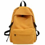 Sac à dos style décontracté en nylon - Jaune - Sac à dos Sac à dos scolaire