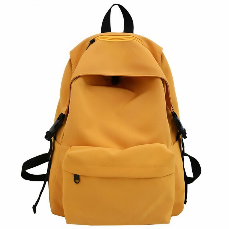 Sac à dos style décontracté en nylon - Jaune - Sac à dos Sac à dos scolaire