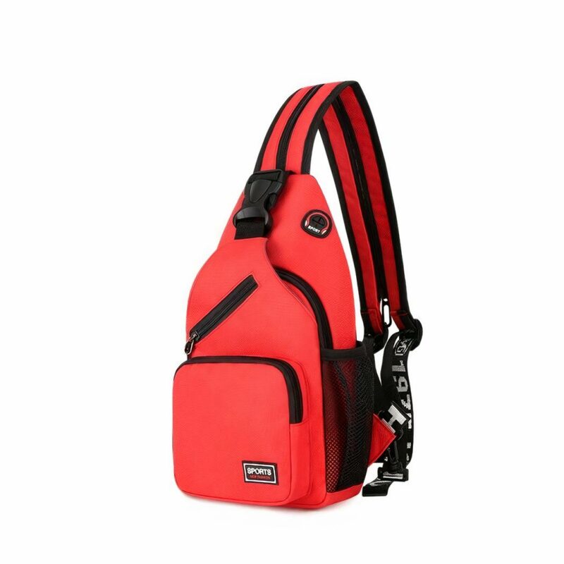 Petit sac de poitrine pour femme - Rouge - Sac à main Sac bandoulière