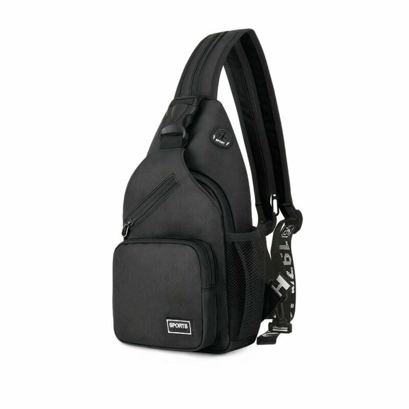 Petit sac de poitrine pour femme - Noir - Sac Sac bandoulière