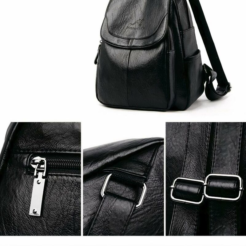 Sac à dos en cuir pour femmes Sac à dos