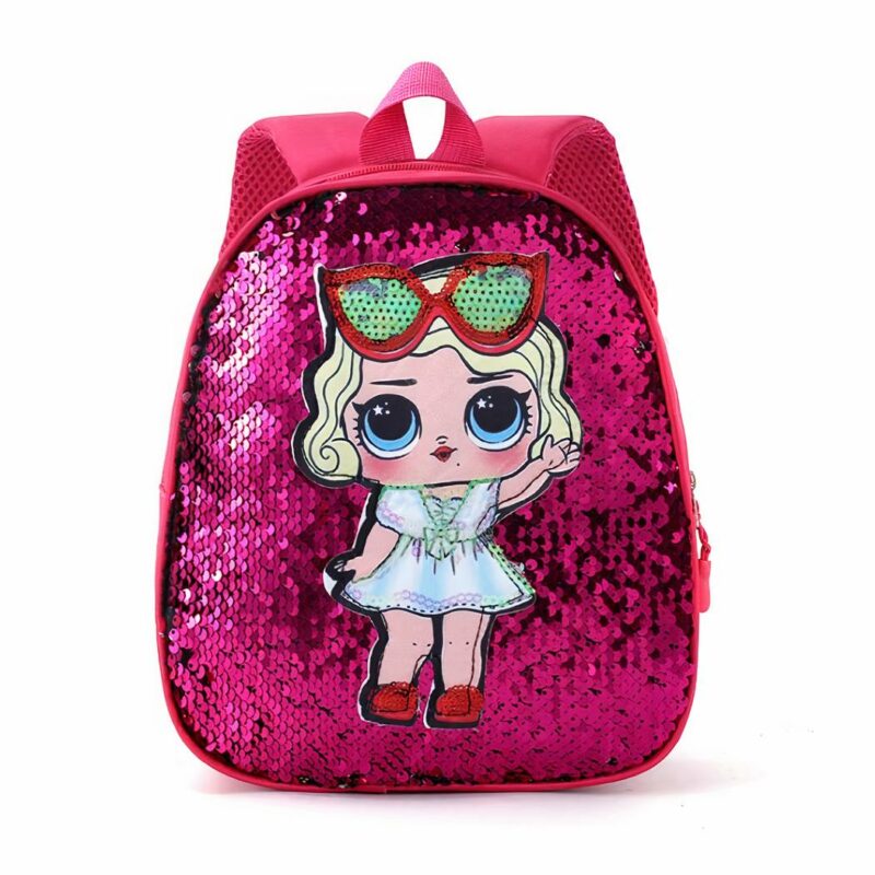 Sac à dos enfant motif LOL Suprise - Rose - Sac à dos pour enfants Sac à dos scolaire
