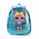 Sac à dos enfant motif LOL Suprise - Bleu ciel - Sac à dos pour enfants Sac à dos scolaire