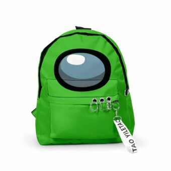 Sac à dos Among Us pour enfant - Vert - Parmi nous Sac à dos scolaire