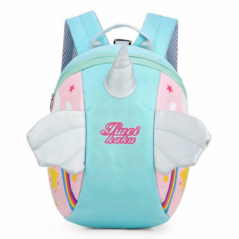 Sac à dos enfant forme licorne - Bleu - Sac à dos Sac
