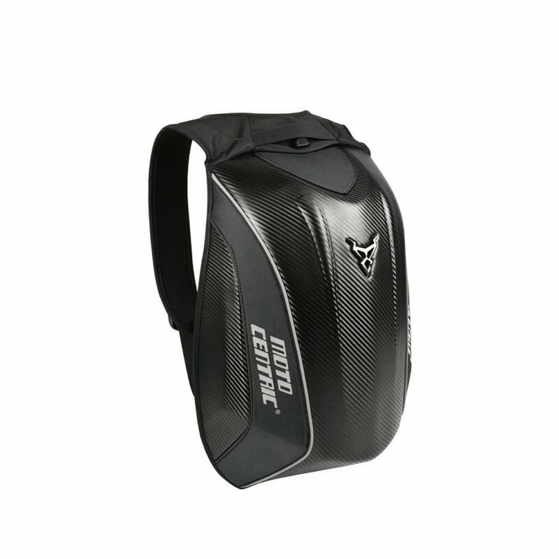 Sac à dos étanche 30L pour moto - Noir - Casque de moto JFG Racing Moto Siège Queue Sac Sac À Dos Double Usage Moto Étanche Casque Sac