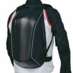 Casque de moto JFG Racing Moto Siège Queue Sac Sac À Dos Double Usage Moto Étanche Casque Sac
