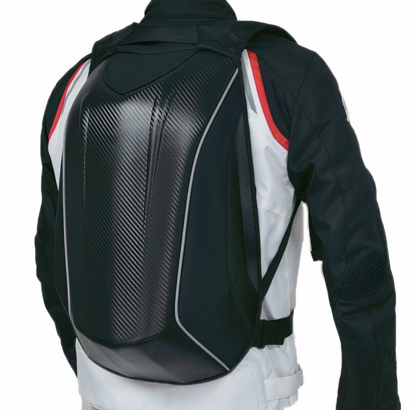 Casque de moto JFG Racing Moto Siège Queue Sac Sac À Dos Double Usage Moto Étanche Casque Sac
