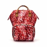 Sac à langer au look rétro - Rouge - Sac à main Couche