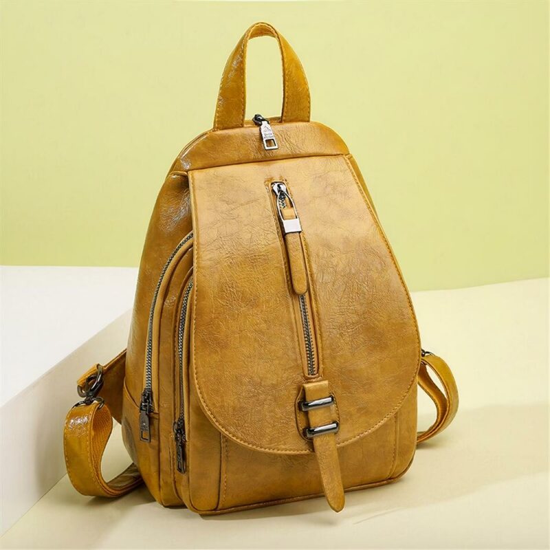 Sac à dos été en cuir PU pour femme - Sac à main Sac bandoulière