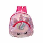 Sac à dos licorne enfant à paillettes brillantes - Rose - Sac à dos Sac à dos fille