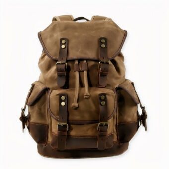 Notre sac à dos à sacoche vintage est un accessoire extrêmement utile pour partir en voyage. Vous pouvez l'utiliser pour transporter des vêtements, des chaussures, des livres et plein d'autres choses. Ce grand sac contient une grande poche principale à fermeture éclair, dans laquelle vous pouvez ranger tout ce dont vous avez besoin pour votre séjour au soleil.