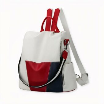 Un sac à dos femme multicolore que vous allez adorer porter à chacun de vos déplacements. Ce sac à dos simili cuir sublimera votre look avec sa superbe touche élégante et glamour. Portez-le au travail, à l’université ou même en voyage. Son grand compartiment et ses multiples poches rendront le transport de vos affaires plus simples.