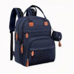 Rendez votre voyage avec bébé plus confortable avec ce sac à langer multifonction et étanche. Aussi joli que confortable, ce sac à dos est l'accessoire qu'il vous faut pour les déplacements avec bébé. Il est disponible en trois coloris différents afin de correspondre à tous les goûts.