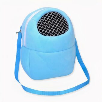 Vos petits animaux de compagnie peuvent aussi vous accompagner en balade. Avec ce mignon petit sac de transport petits animaux, votre chat, hérisson, chinchilla ou furet pourra vous accompagner partout. Doux, chaud et confortable, ce sac à bandoulière est en plus respirant. La petite ouverture sur la partie supérieure assure une excellente circulation de l'air.