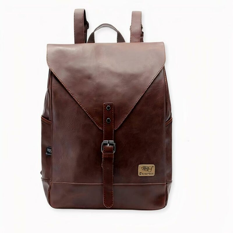 Un élégant sac à dos simili cuir que vous adorerez porter au quotidien. Son compartiment pourra contenir un bon nombre d'objets. Vous pouvez, par exemple, y mettre vos documents et votre ordinateur. Ce sac à dos étanche et résistant le protègera des chocs et de la pluie.