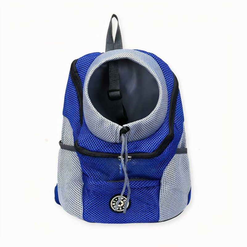 Notre sac à dos de transport pour petits chats et chiens vous permettra de porte votre petit compagnon préféré près de vous ! Aussi bien sur le dos que sur le torse, votre animal se sentira à l'aise en toute circonstance.