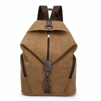 Sac à dos femme style preppy - Marron - Sac à dos Sac à dos scolaire