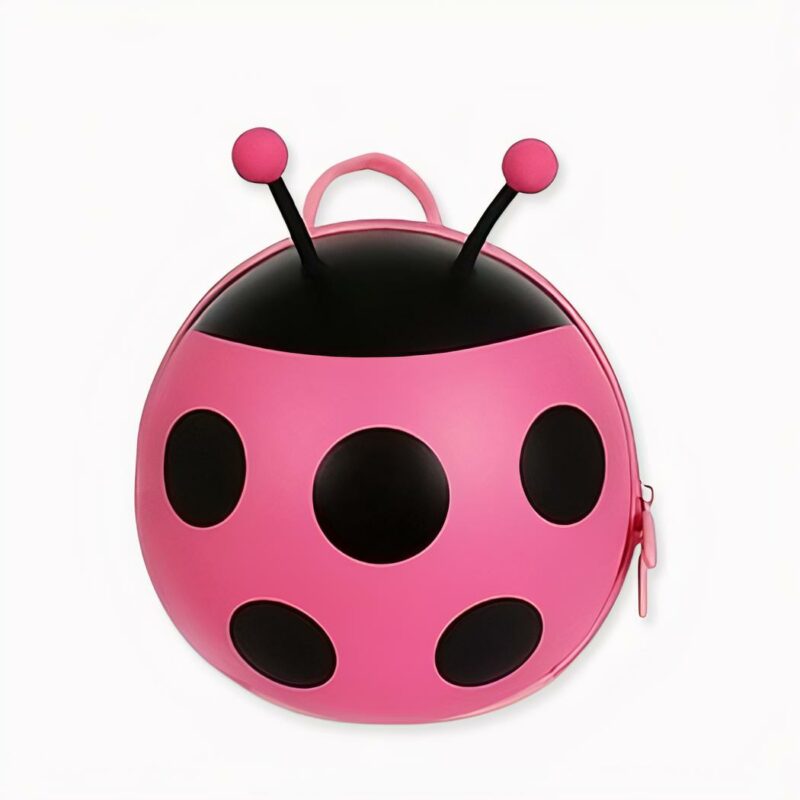 Mini sac à dos en forme de coccinelle - Rose. Sac à dos Sac à dos pour enfants. Bonne qualité et très à la mode.
