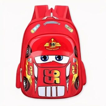 Sac à dos Cars pour garçons - Rouge - Lightning McQueen Sac à dos scolaire