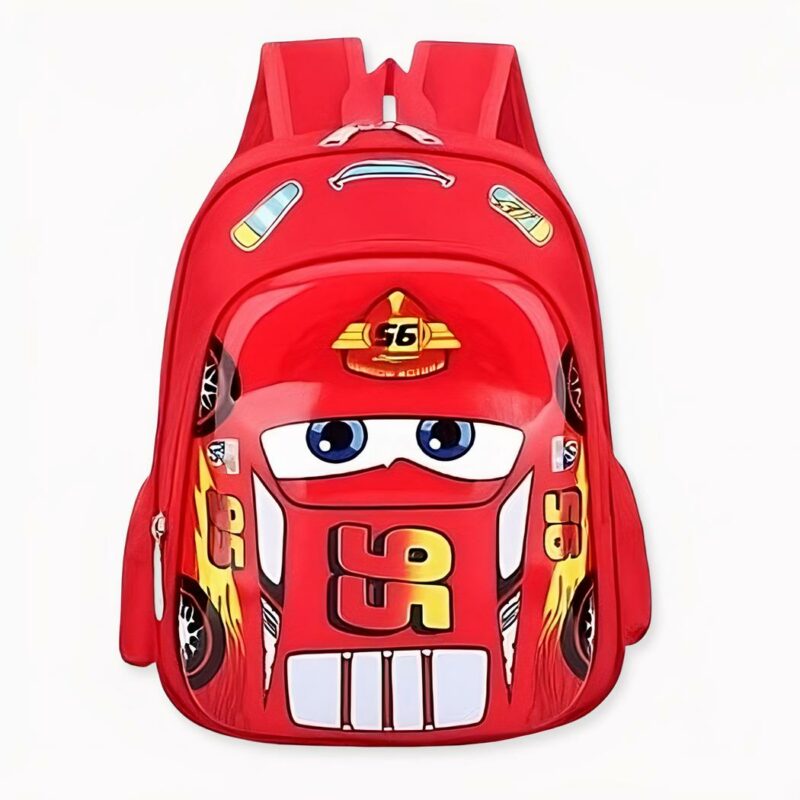 Sac à dos Cars pour garçons - Rouge - Lightning McQueen Sac à dos scolaire